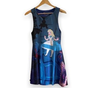 2/$25 🍣 Disney Alice in Wonderland Dress Women’s Size Small